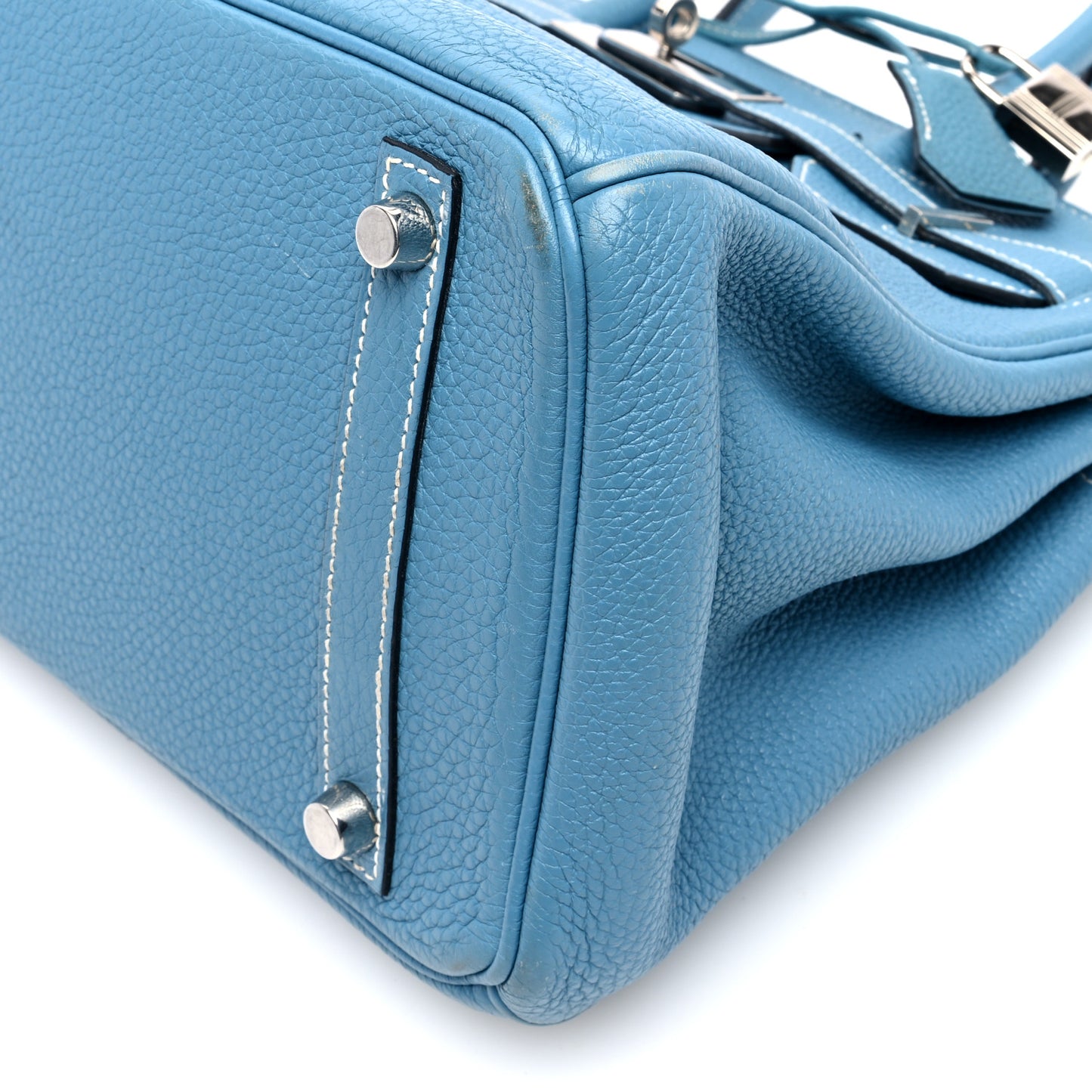 Togo Birkin 30 Blue Jean