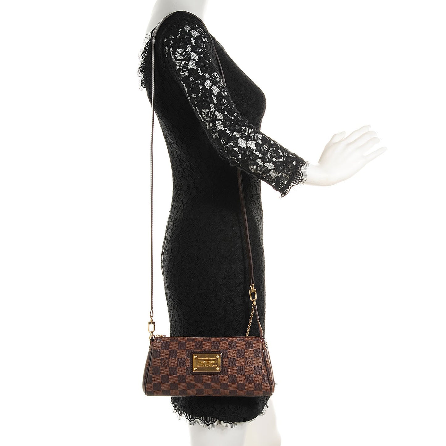 Damier Ebene Eva Clutch