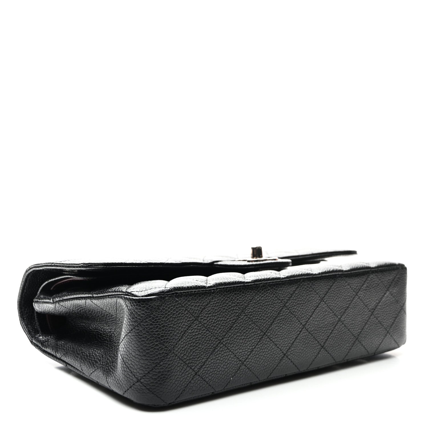 Chanel Caviar Quilted Medium Double Flap Black 4 of 10
