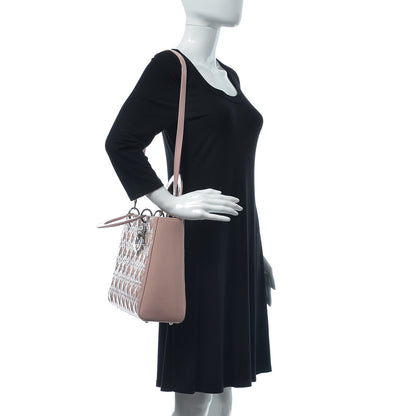 Christian Dior Patent Cannage Large Lady Dior Light Pink 3 of 10