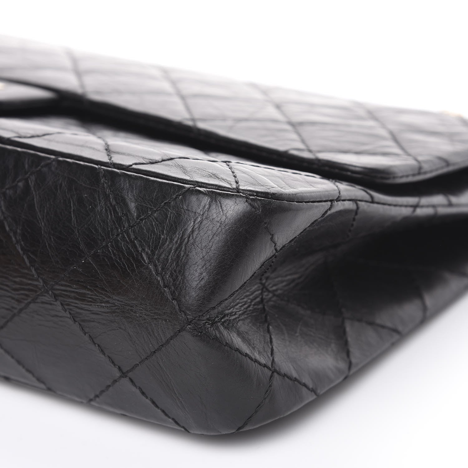 Chanel Aged Calfskin Quilted 2.55 Reissue 227 Flap Black 8 of 12