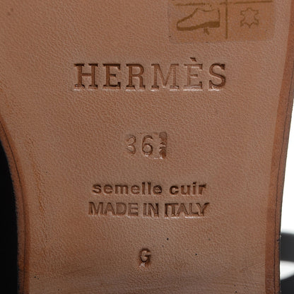 Hermes Box Calfskin Equestrian Jumping Boots 36.5 Black 7 of 7