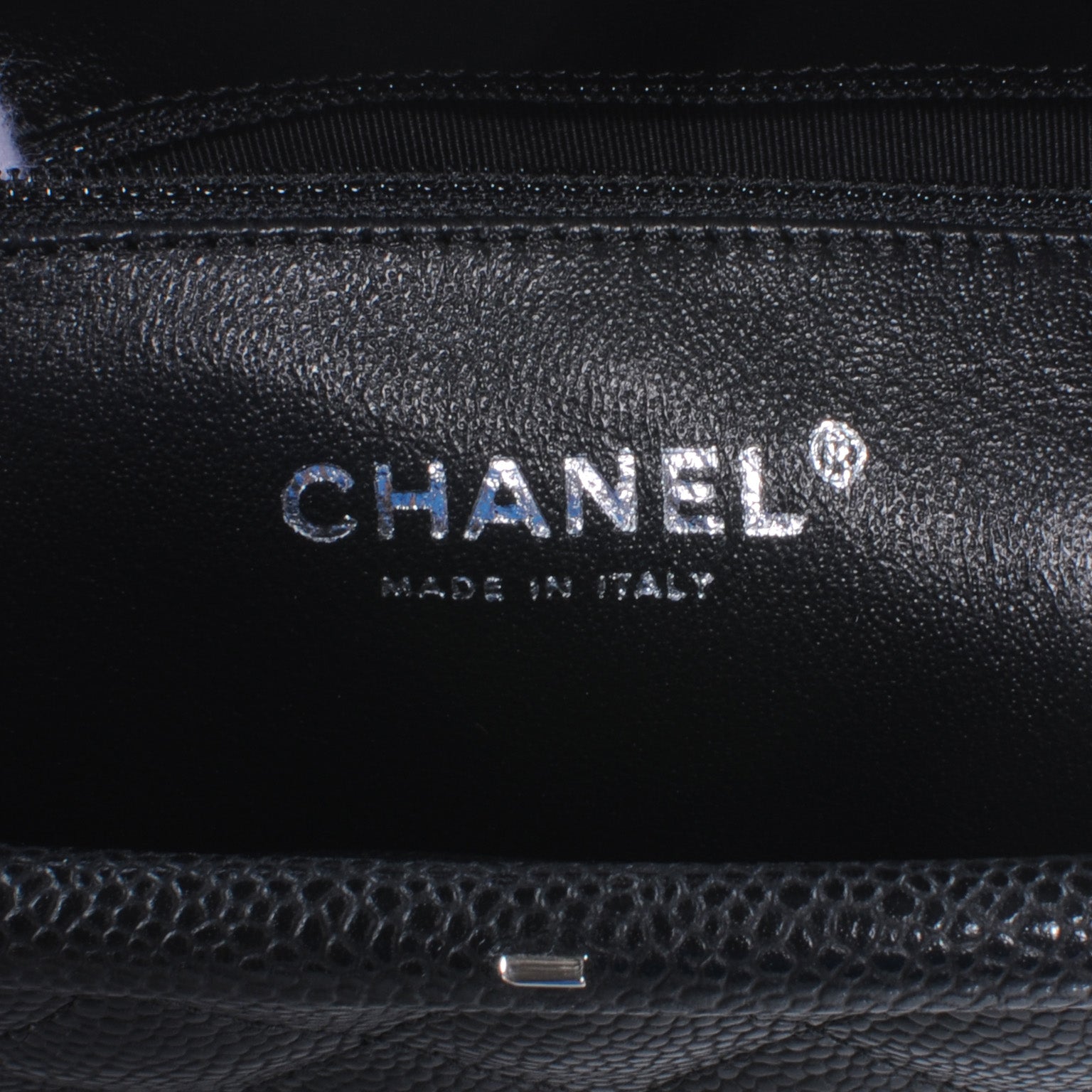 Chanel Caviar Quilted Timeless Clutch Black 5 of 9