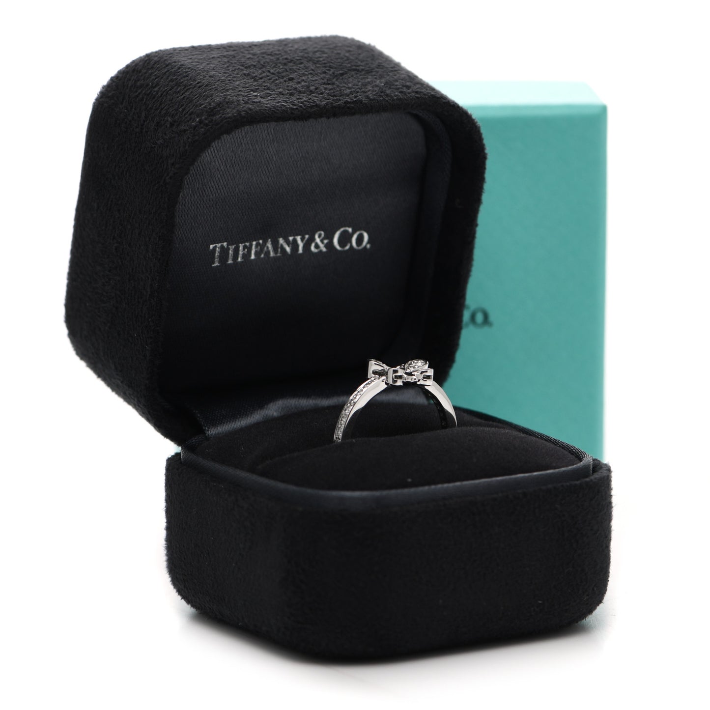 Platinum Diamond Enchant Butterfly Ring 49 5