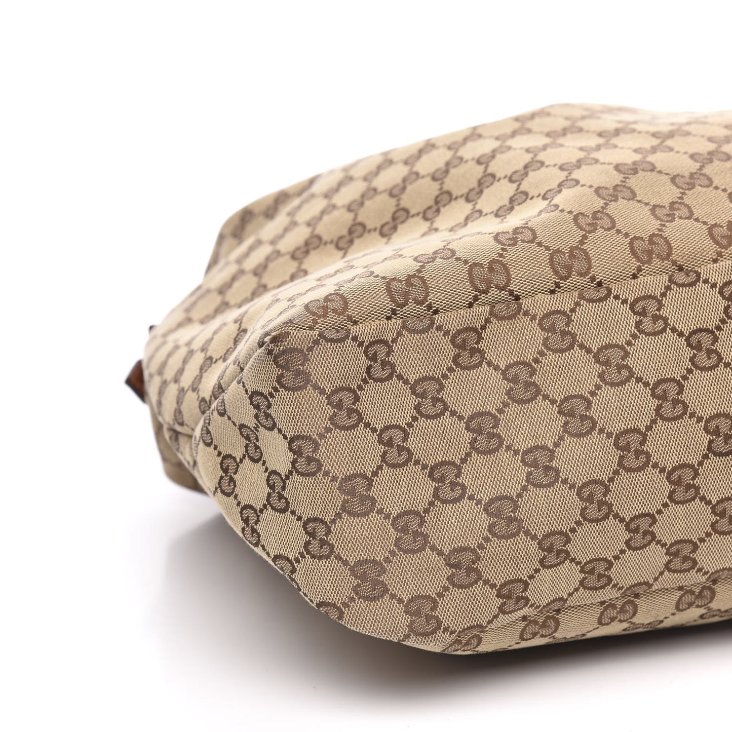 Monogram Large Horsebit Chain Hobo Brown