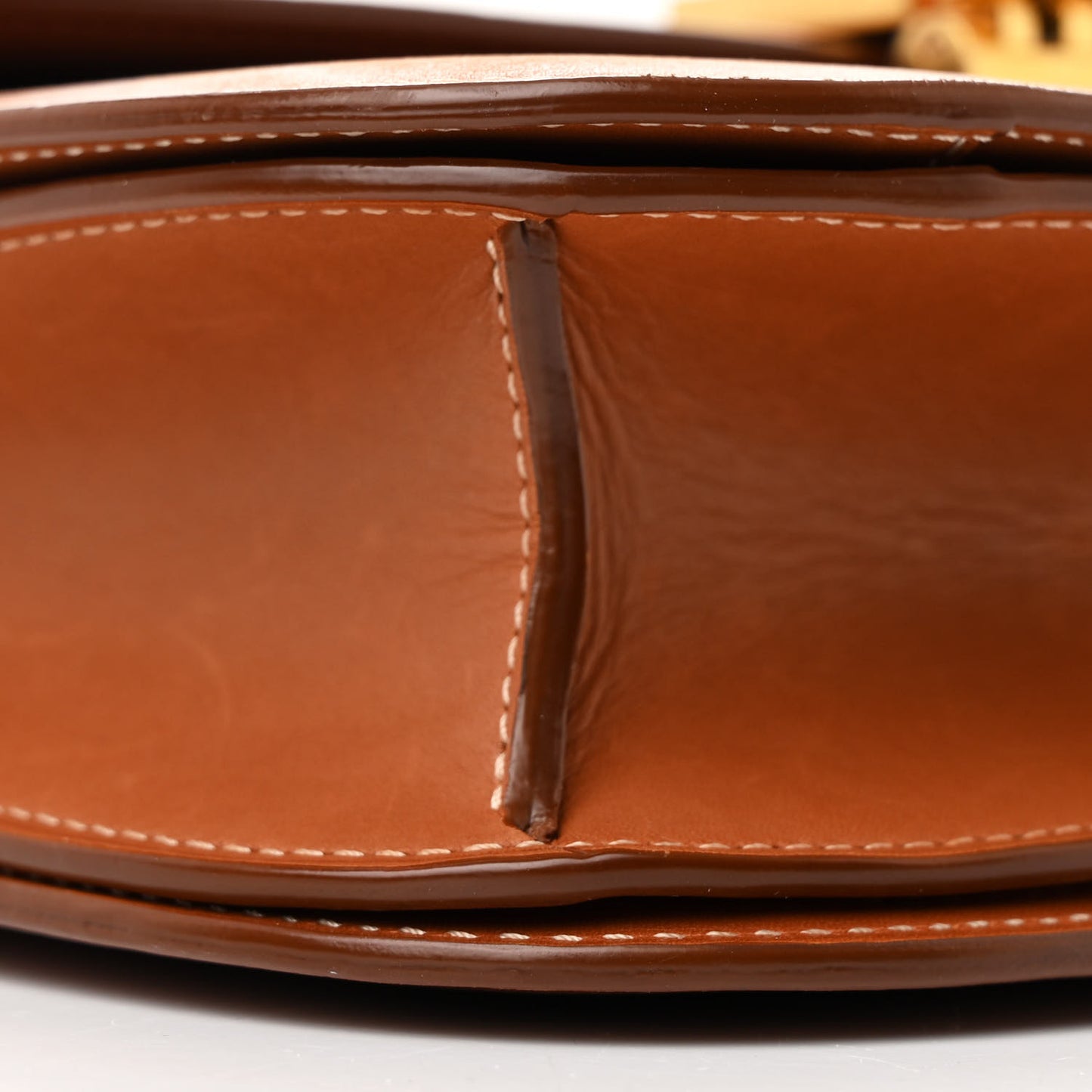 Natural Calfskin Medium Classic Box Flap Bag Tan