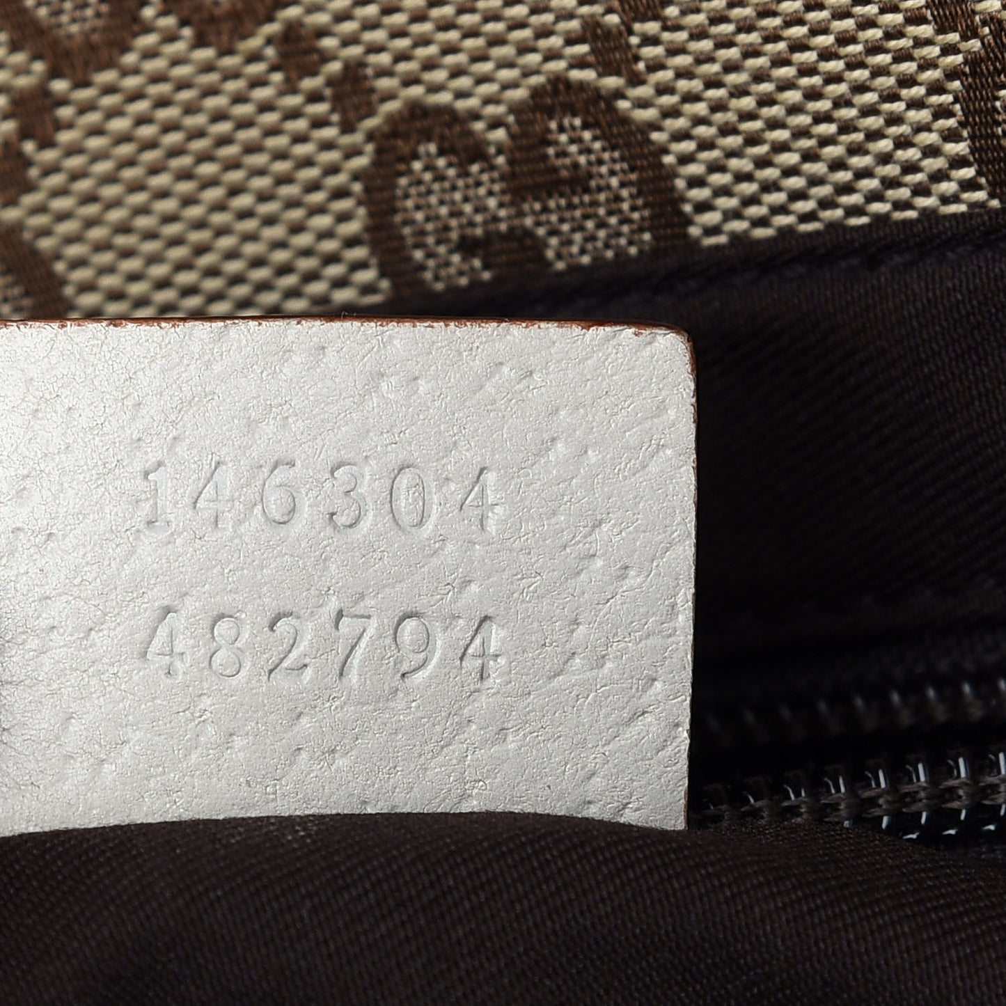 Monogram Belt Bag White