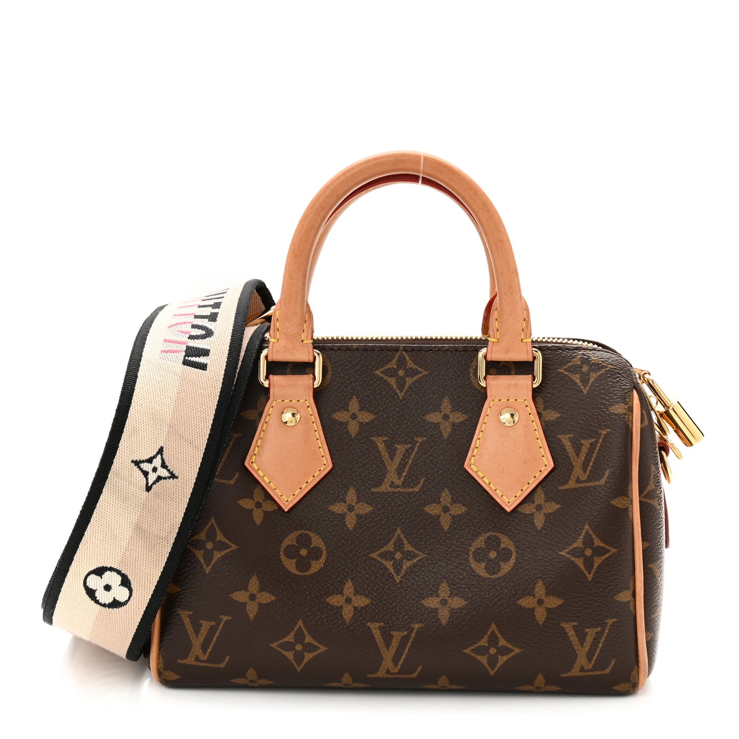 Monogram Speedy Bandouliere 20 Black