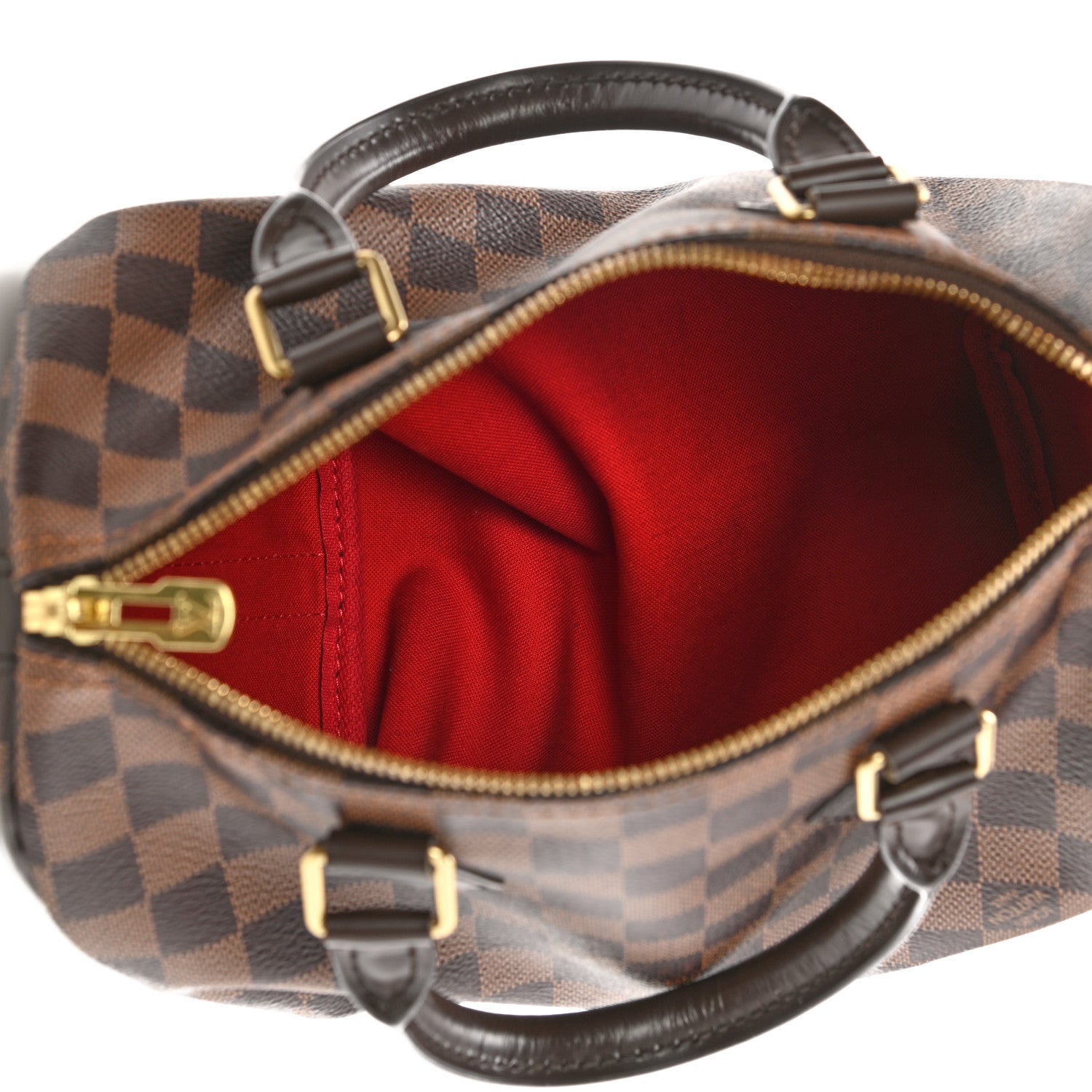 Louis Vuitton Damier Ebene Speedy Bandouliere 25 5 of 9