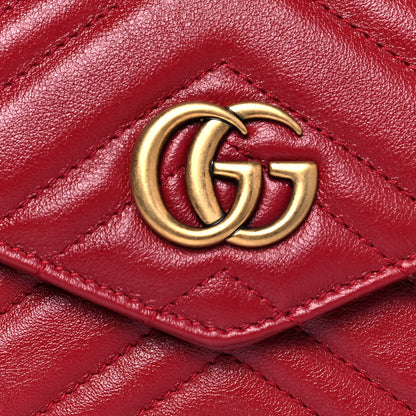 Gucci Azalea Calfskin Matelasse GG Marmont Multi Belt Bag 65 24 Romantic Cerise 12 of 25