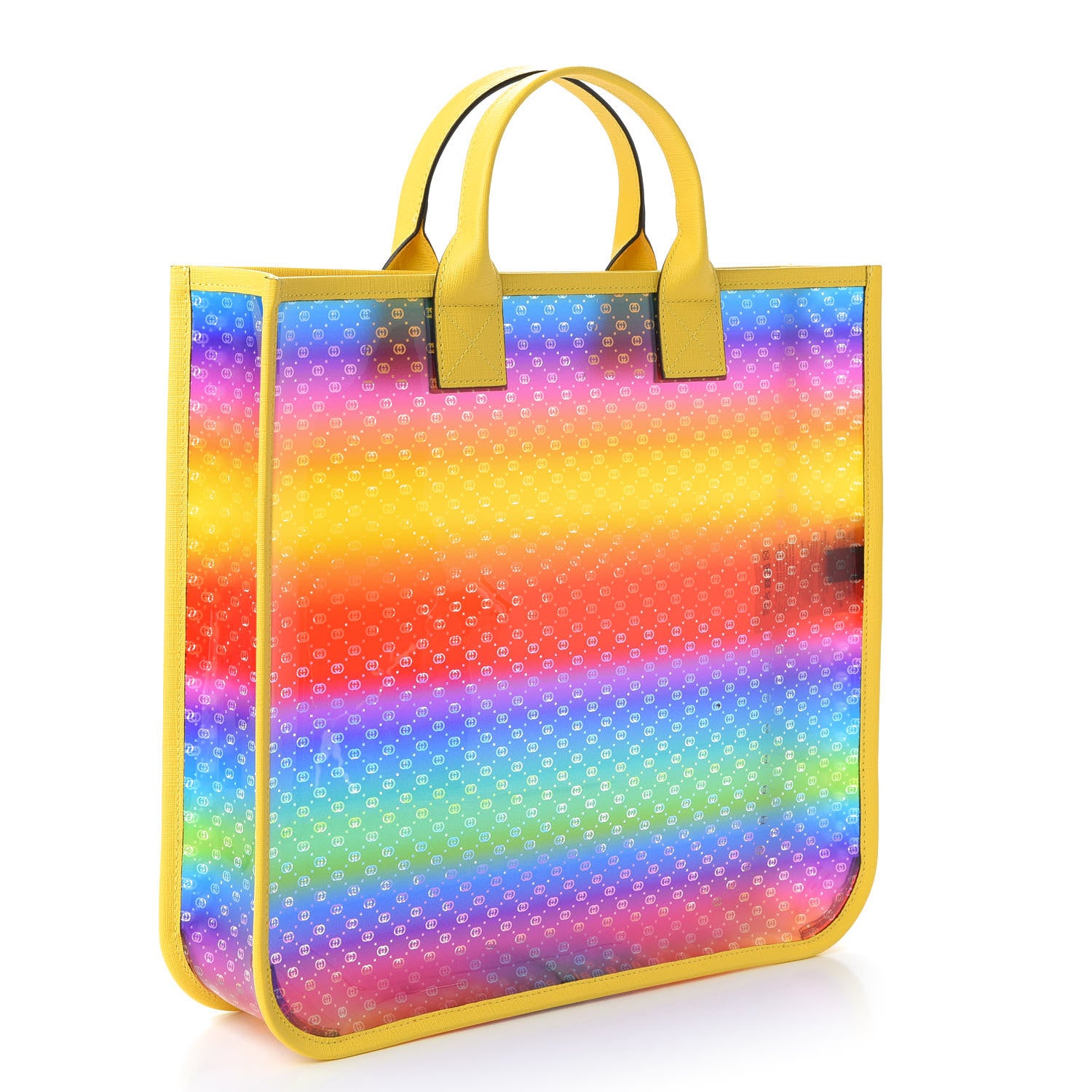 Gucci Textured Vinyl Kids GG Tote Multicolor 3 of 9