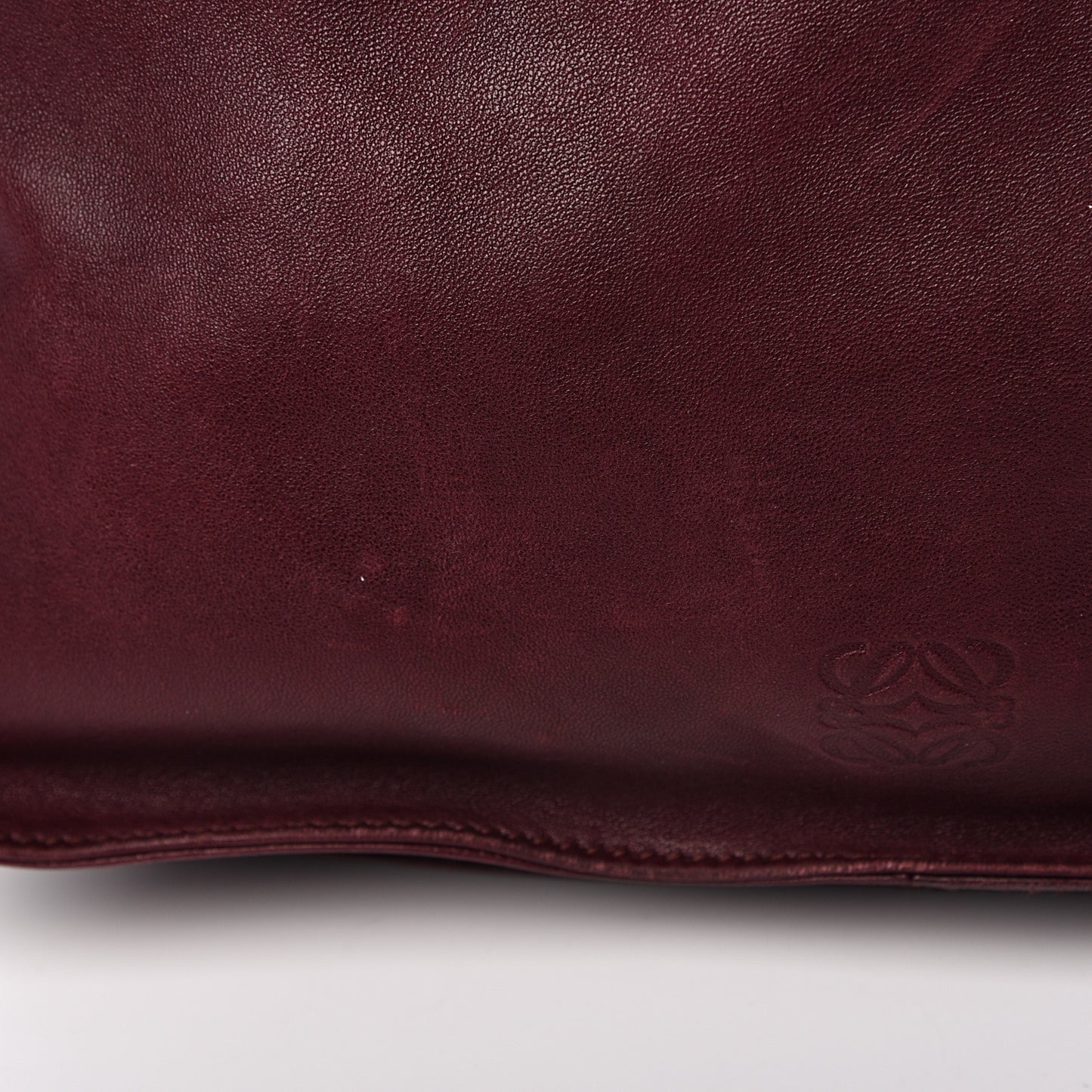 Nappa Small Flamenco Shoulder Bag Wine