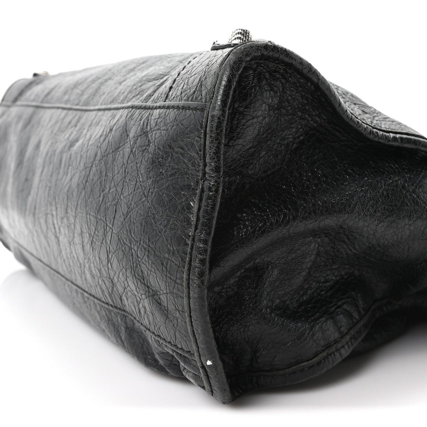 Agneau Giant 12 Silver Hardware City Black