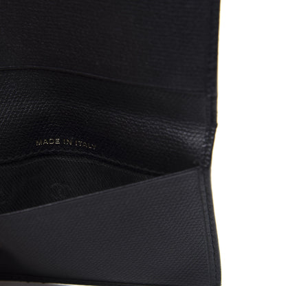 Chanel Grained Calfskin Small CC Button Pocket Agenda Cover Black 9 of 10