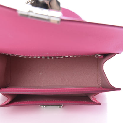 MCM Grained Calfskin Small Patricia Satchel Sugar Pink 5 of 10