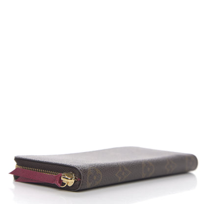 Louis Vuitton Monogram Clemence Wallet Fuchsia 3 of 5