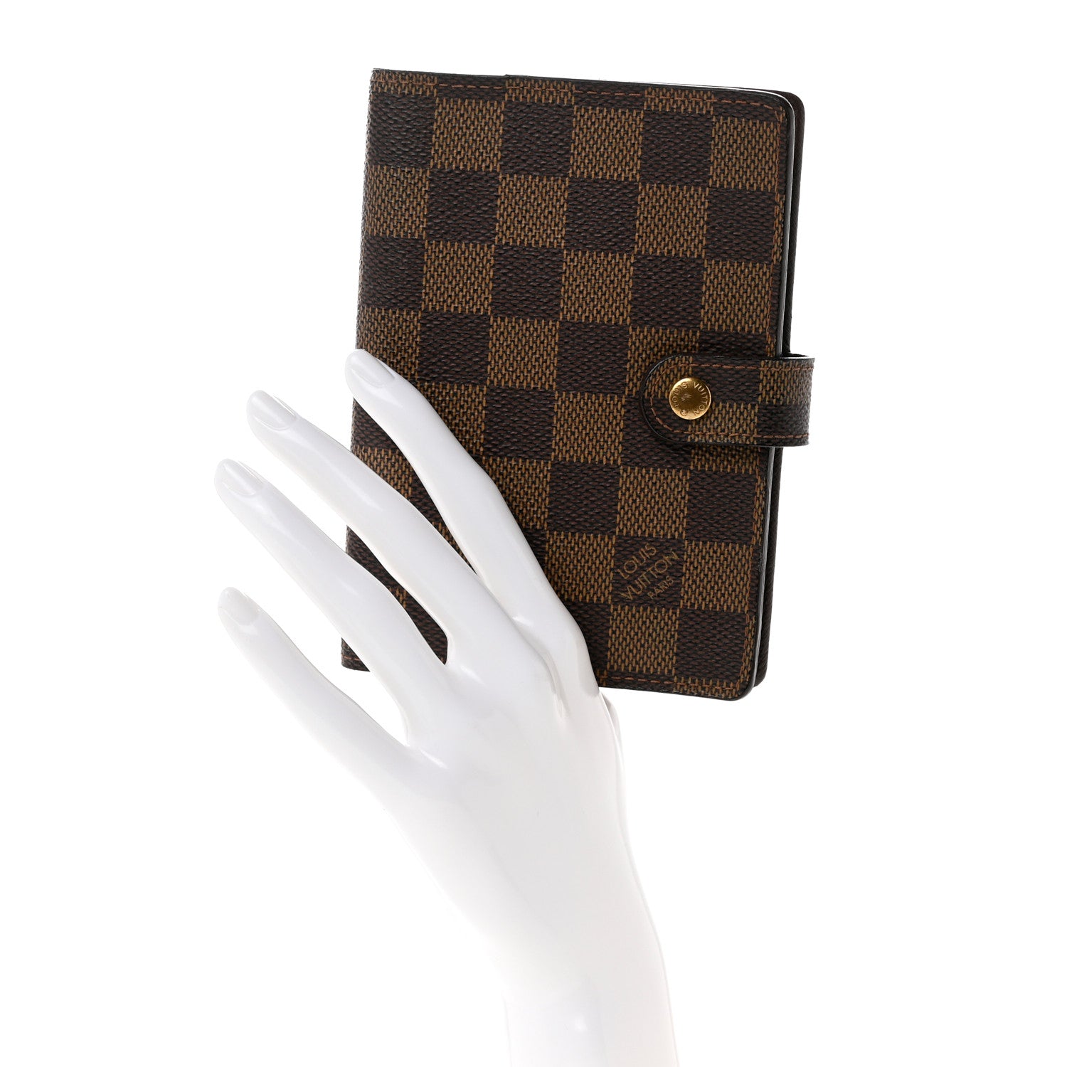 Louis Vuitton Damier Ebene Small Ring Agenda Cover 2 of 9