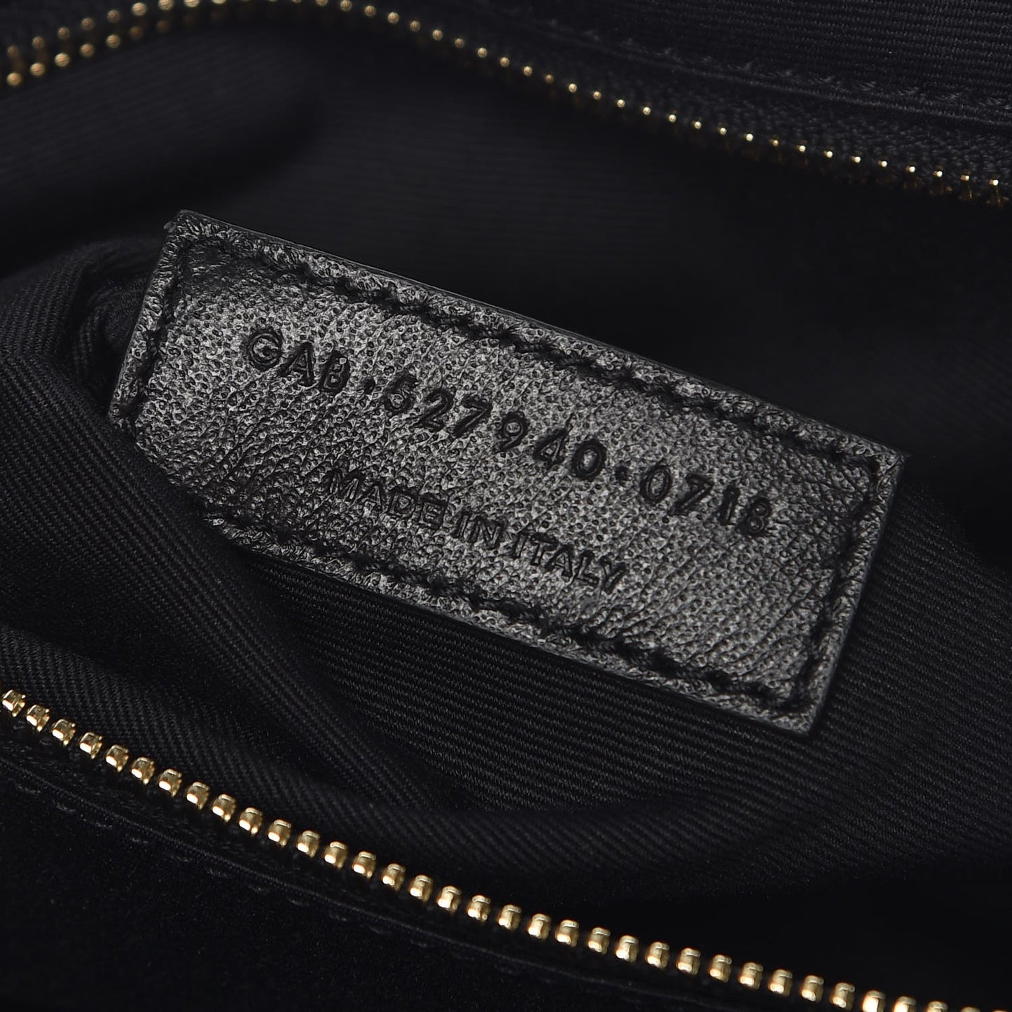 Lambskin Patchwork Monogram Large Jamie Black