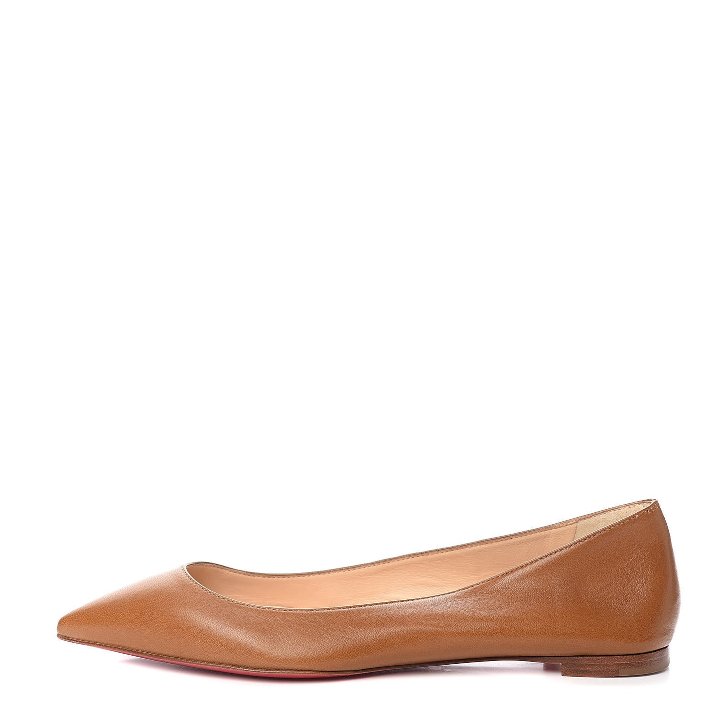 Shiny Nappa Ballalla Flats 36.5 Safari