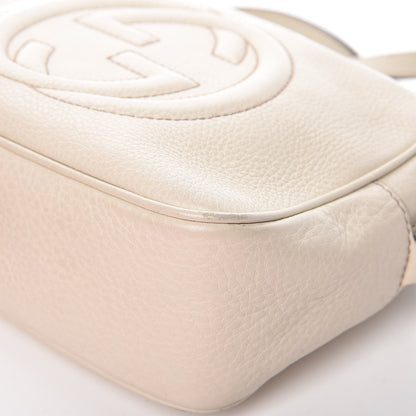 Gucci Pebbled Calfskin Small Soho Disco Bag Off White 11 of 15