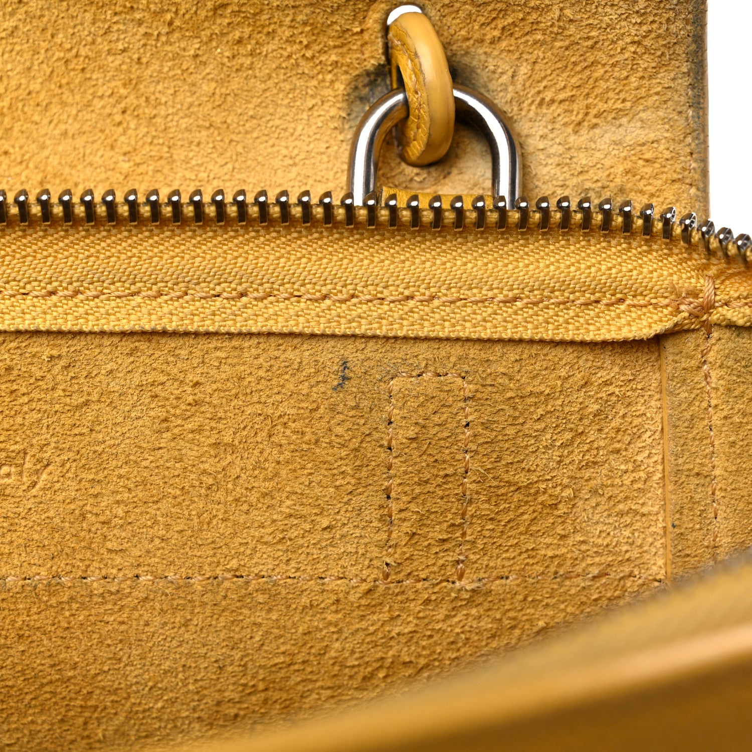Celine Grained Calfskin Nano Belt Bag Calendula 12 of 21