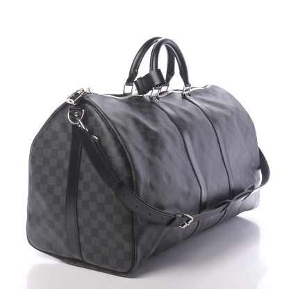Louis Vuitton Damier Graphite Keepall Bandouliere 55 2 of 9