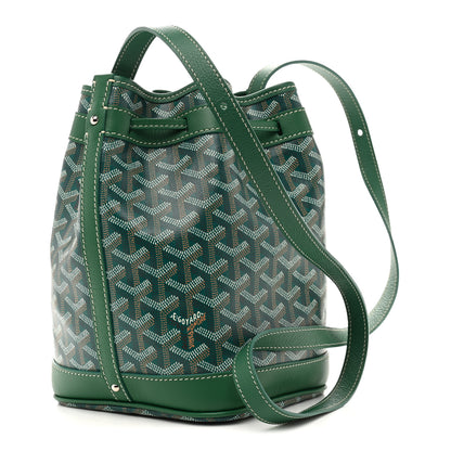 Goyard Goyardine Petit Flot Bucket Bag PM Green 3 of 9