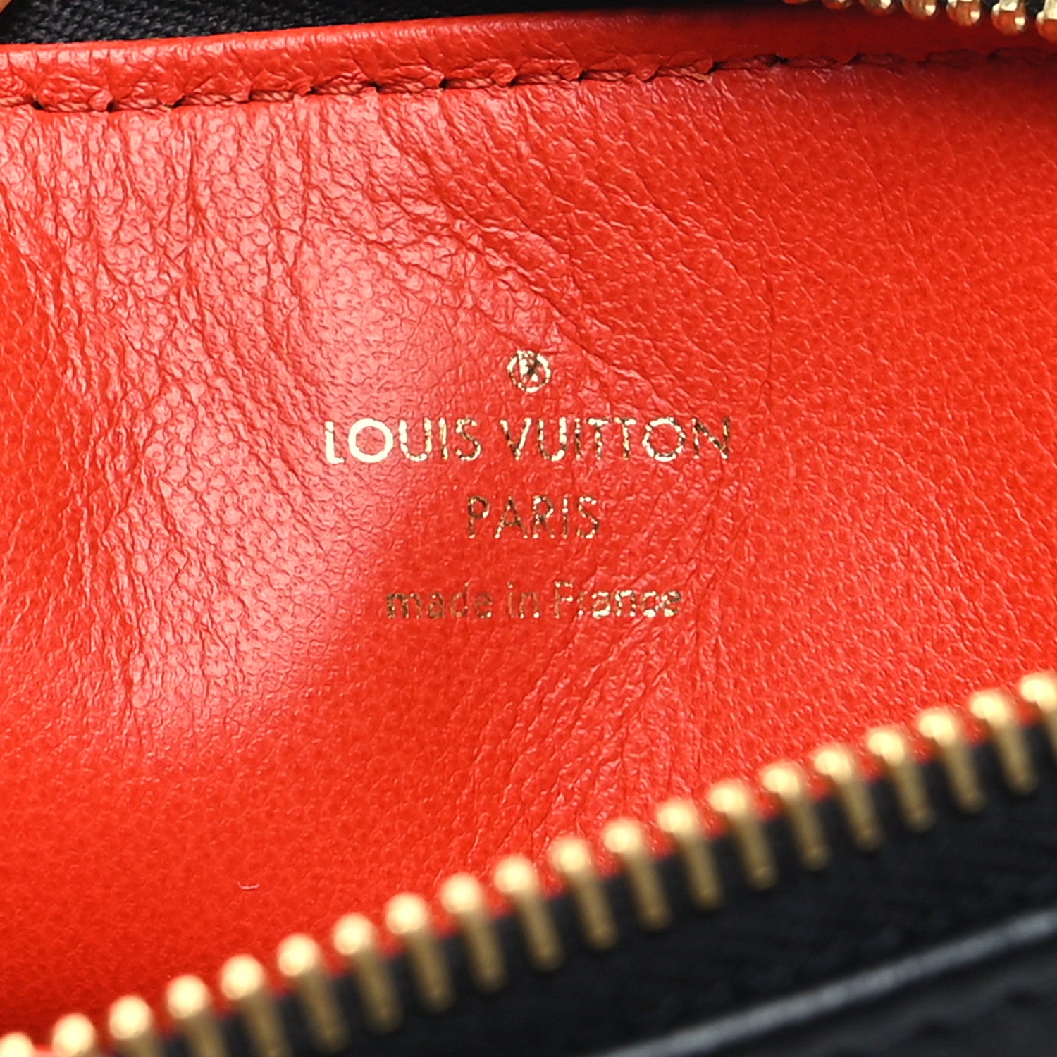 Louis Vuitton Lambskin Embossed Monogram Coussin BB Black 8 of 11