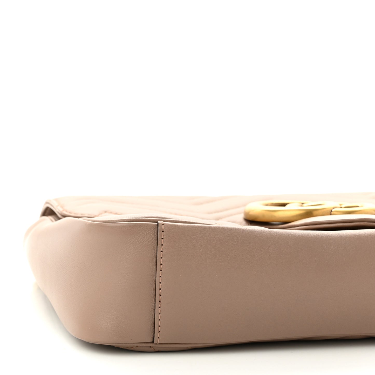 Calfskin Matelasse Medium GG Marmont Shoulder Bag Porcelain Rose