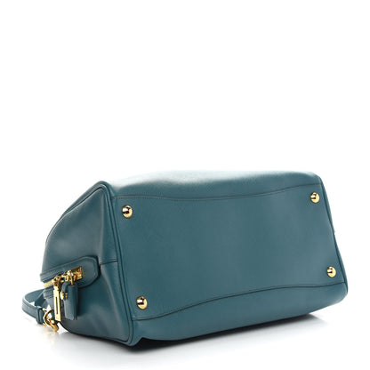 Prada Saffiano Lux Bowler Ottanio 4 of 8
