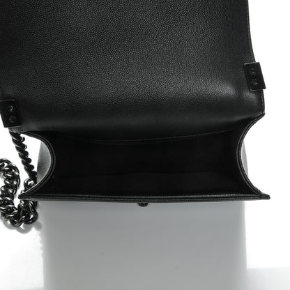 Chanel Caviar Quilted Small Boy Flap So Black 5 of 7