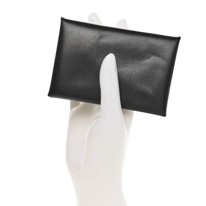 Hermes Box Calvi Card Case Black 2 of 8