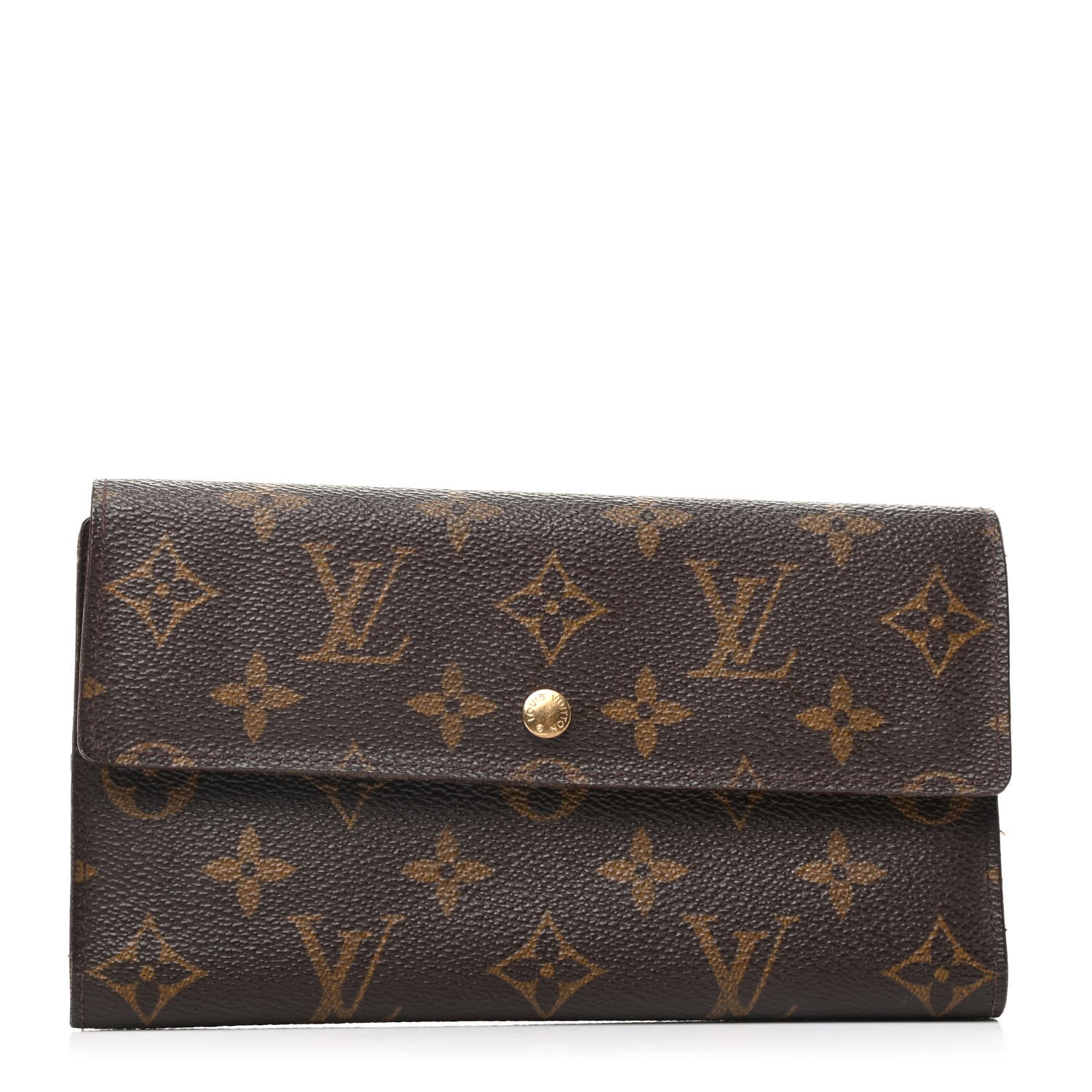 Louis Vuitton Monogram Porte Tresor International Wallet 1 of 10