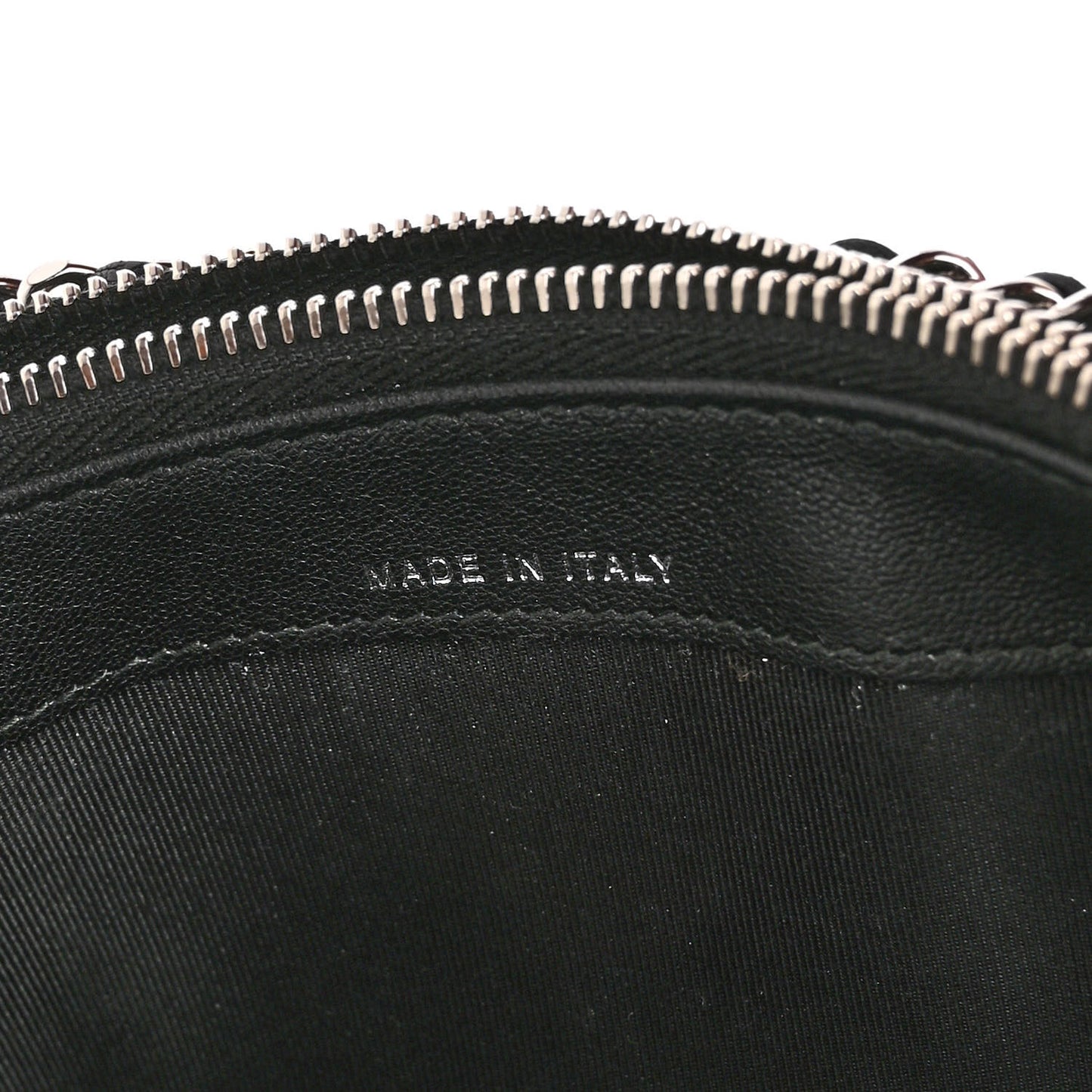 Lambskin Quilted CC Box Clutch With Chain Black