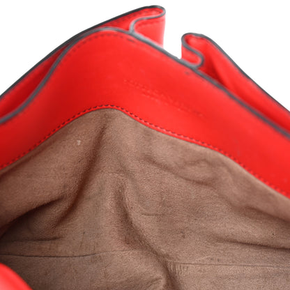 Bottega Veneta Nappa Intrecciato Small Double Pocket Flap Red 6 of 10