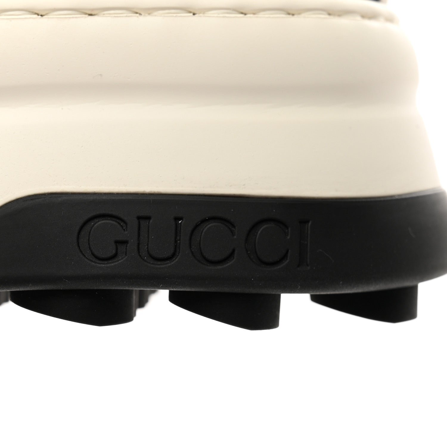 Gucci GG Monogram Mens 1977 Tennis Platform 52mm Sneakers 9 Black Mystic White 6 of 13