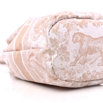 Christian Dior Technical Fabric Embroidered Toile De Jouy Sauvage DiorTravel Pouch Rose 8 of 9