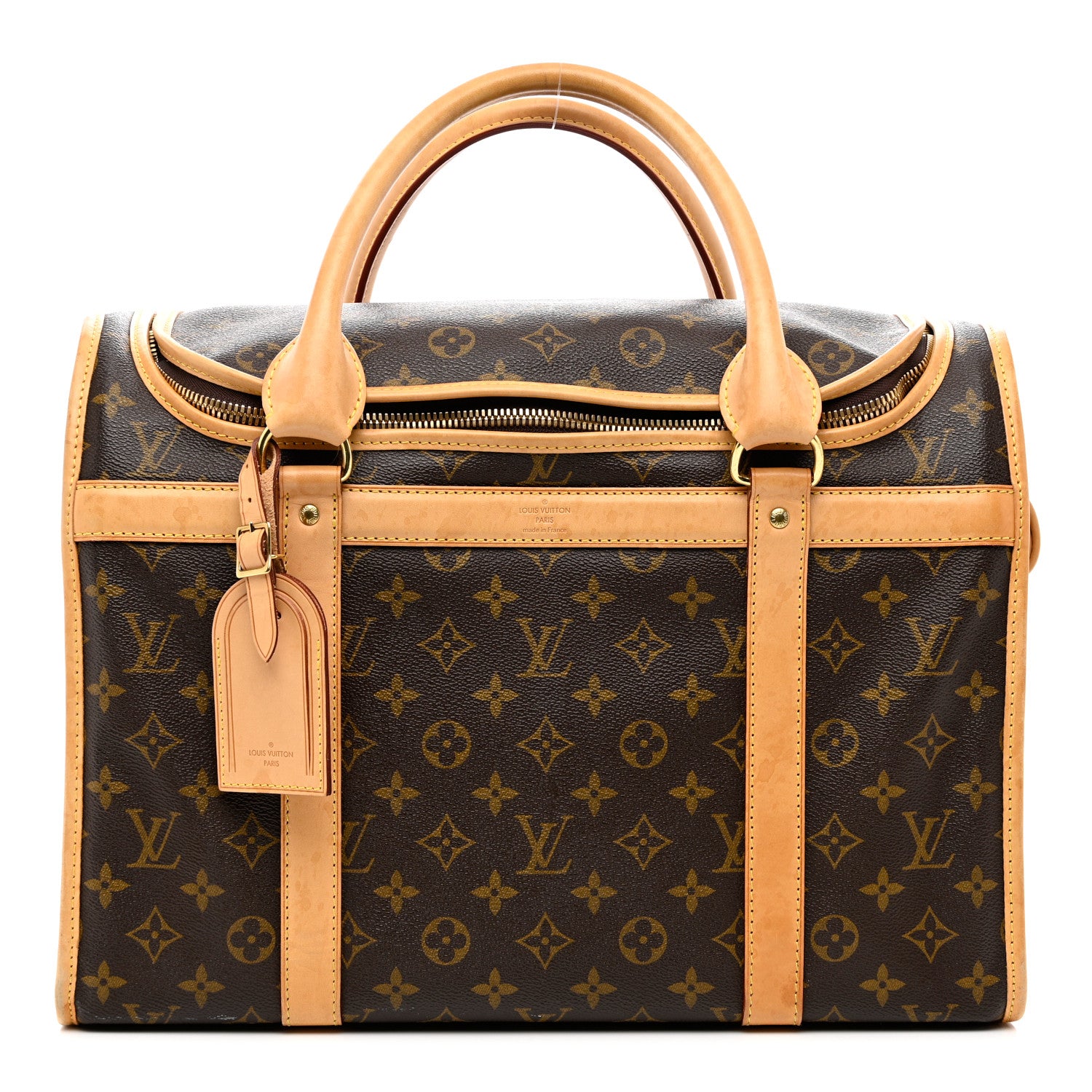 Louis Vuitton Monogram Sac Chien 40 Pet Carrier 1 of 14