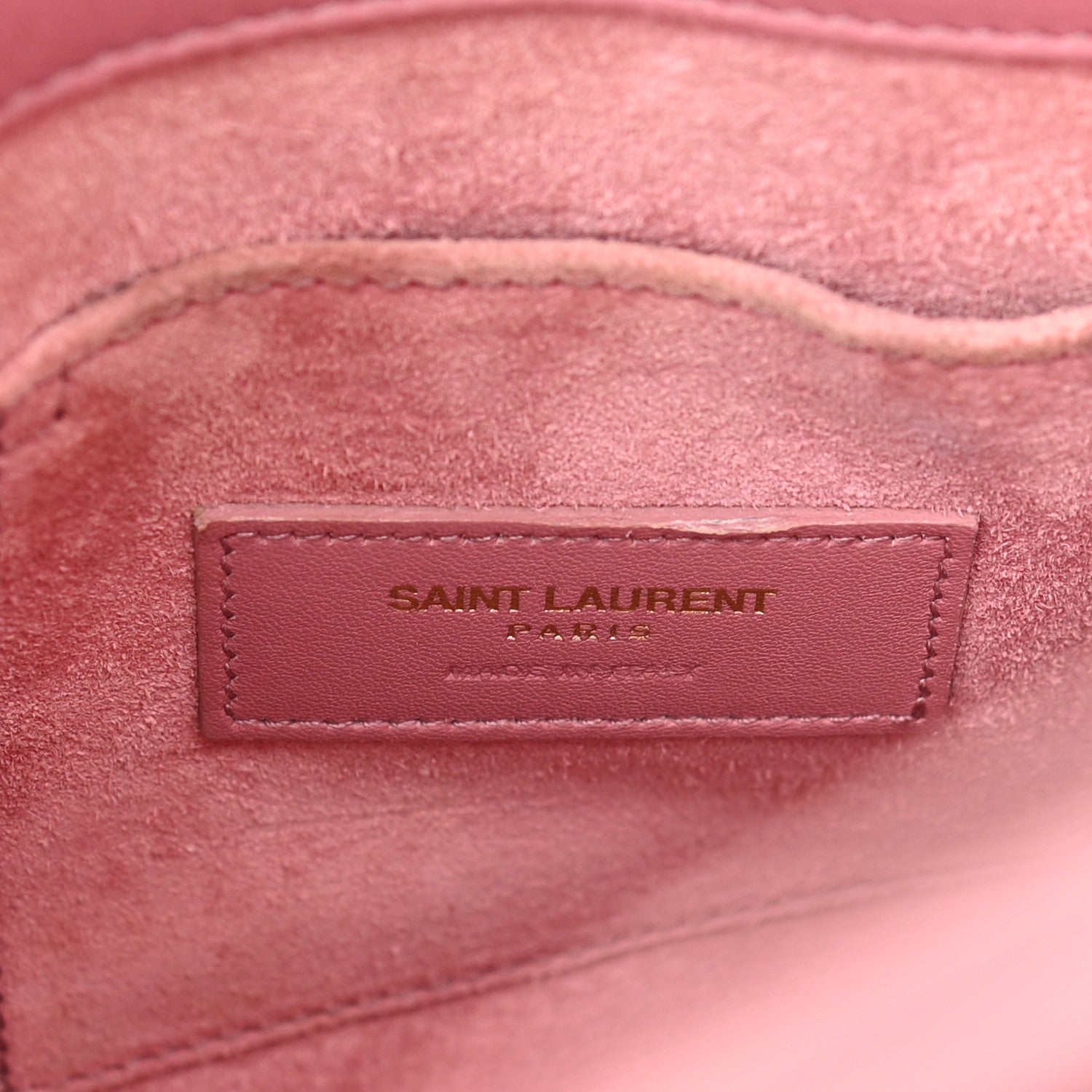 Saint Laurent Calfskin Nano Sac De Jour Rose Dark 13 of 14
