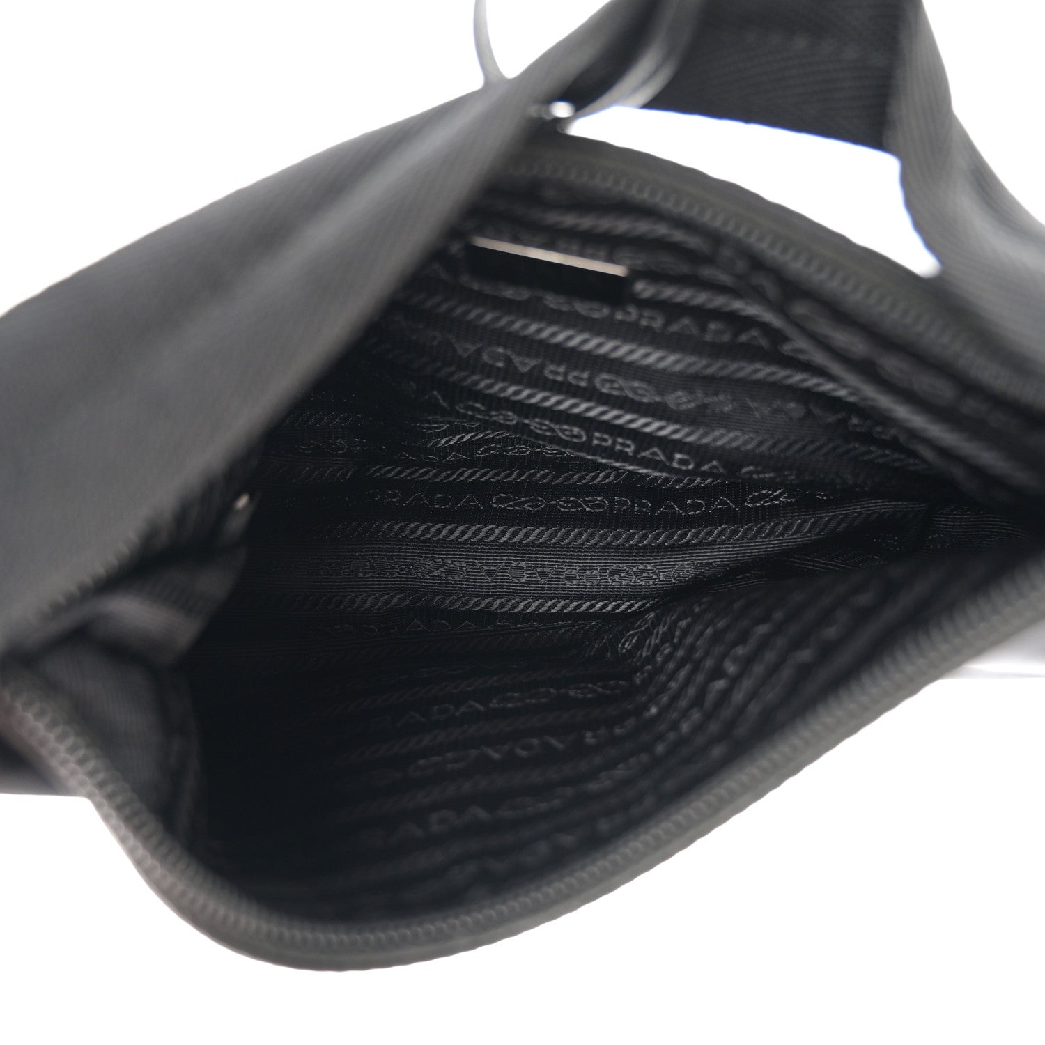 Prada Tessuto Nylon Mini Re-Edition 2000 Bag Black 5 of 12