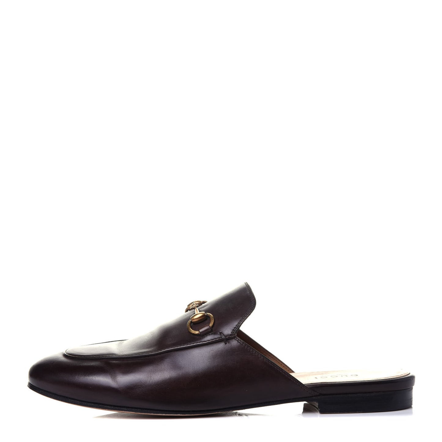 Calfskin Womens Princetown Slippers 39 Fondente Brown