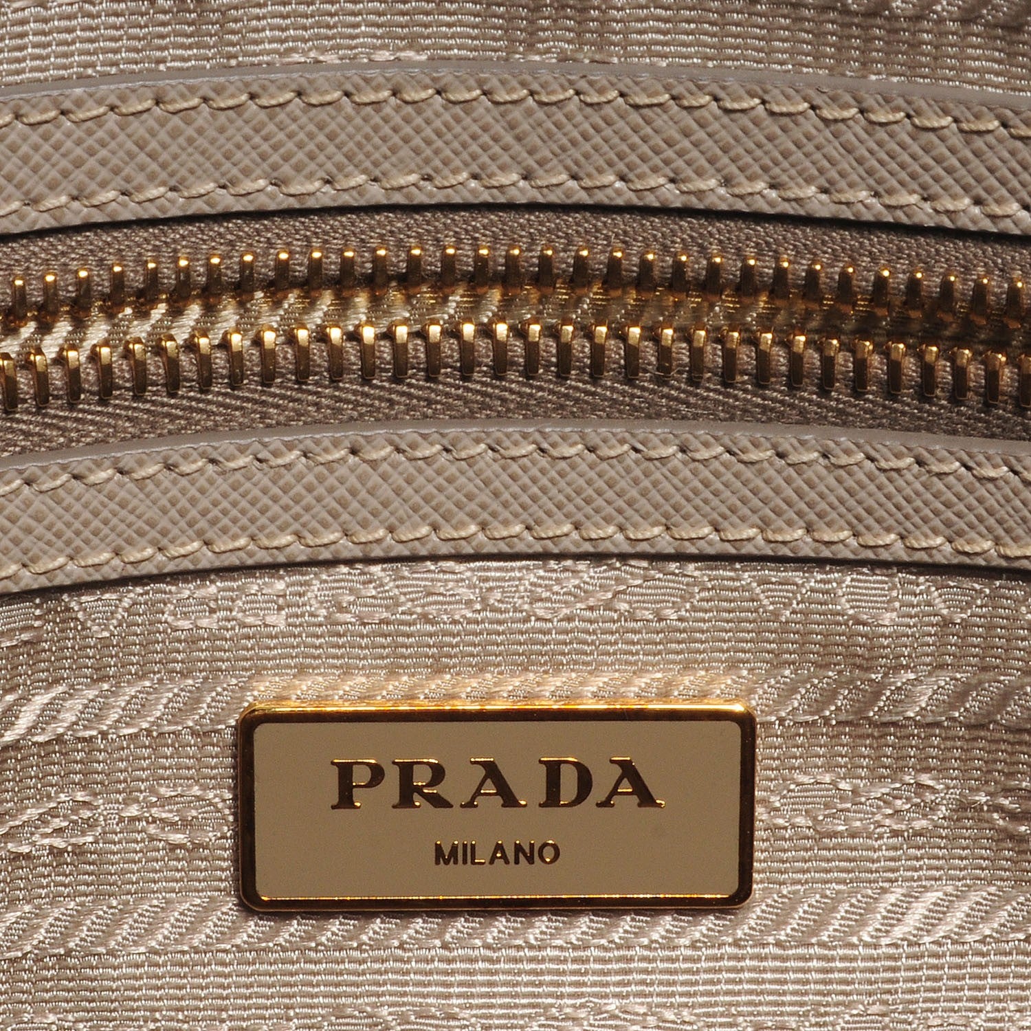 Prada Saffiano Lux Bowler Pomice 7 of 12