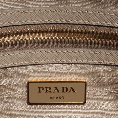 Prada Saffiano Lux Bowler Pomice 7 of 12