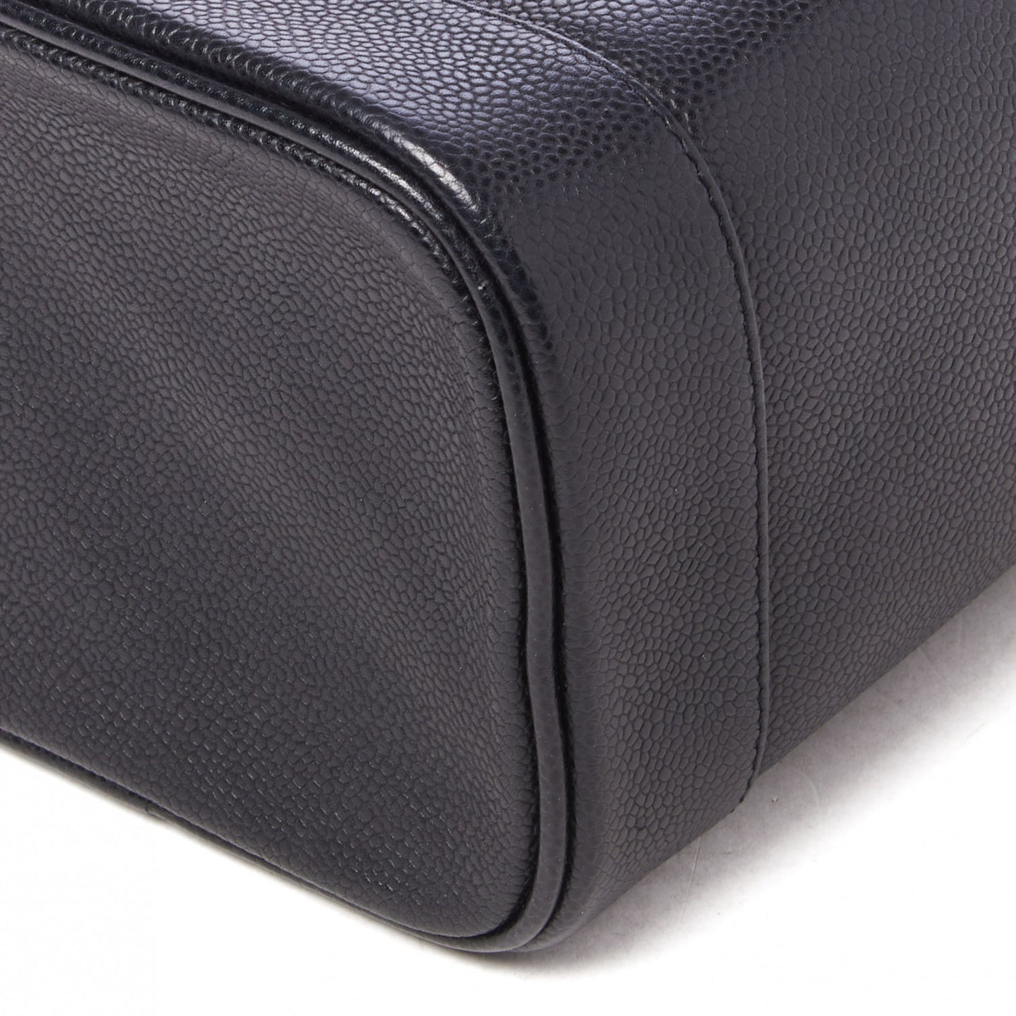 Caviar Cosmetic Vanity Bag Black