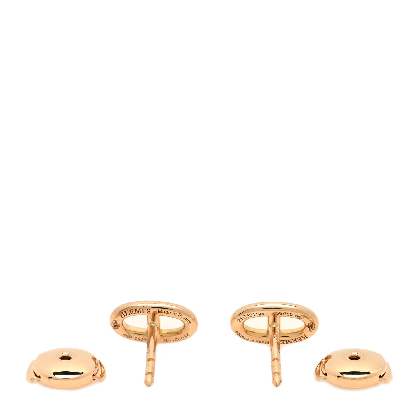 18K Rose Gold TPM Farandole Stud Earrings
