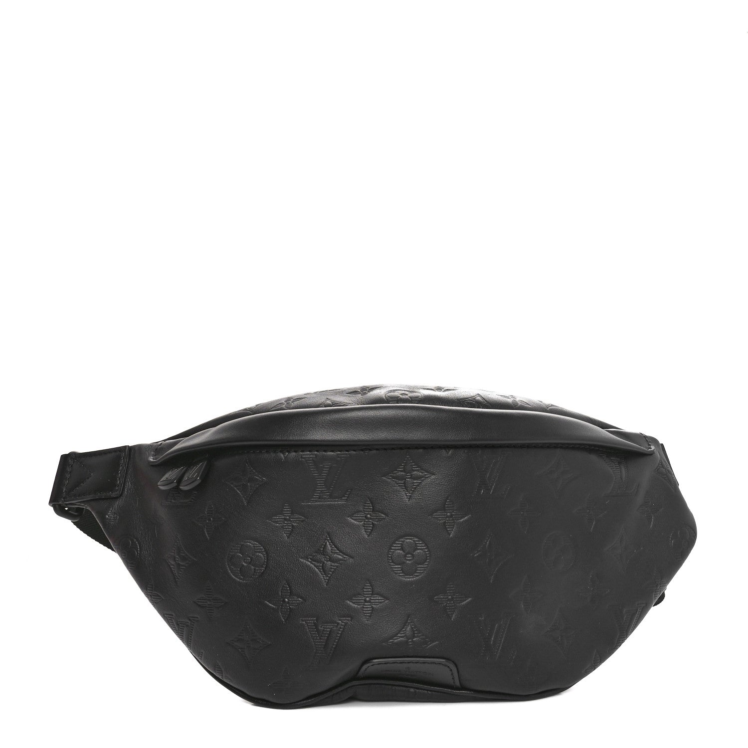 Louis Vuitton Calfskin Monogram Shadow Discovery Bumbag Black 1 of 9