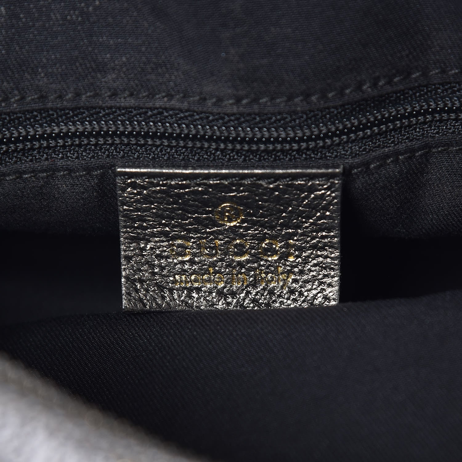 Gucci Monogram Small Abbey Boston Metallic Brown 6 of 19