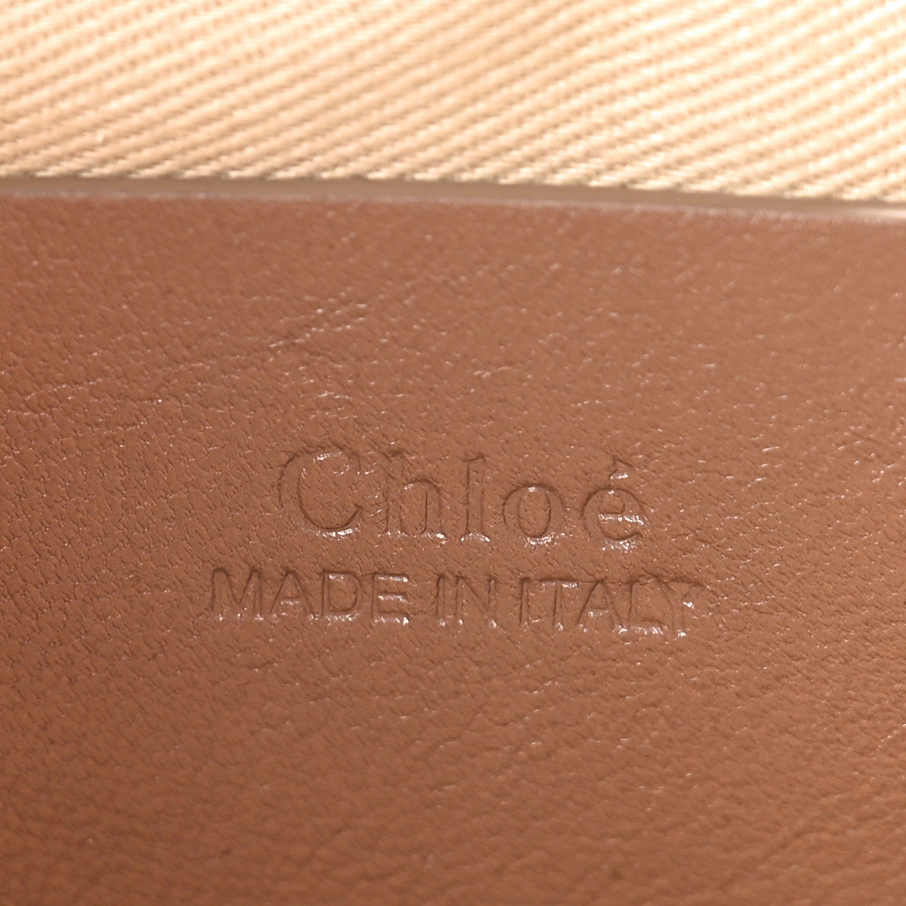 Lambskin Small Faye Top Handle Bag Brown