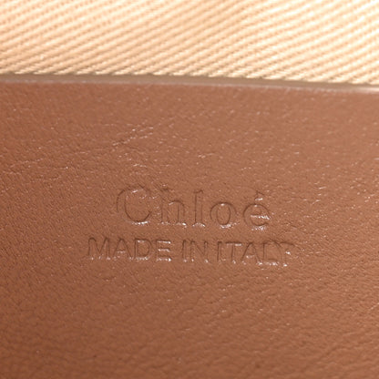Chloe Lambskin Small Faye Top Handle Bag Brown 8 of 10