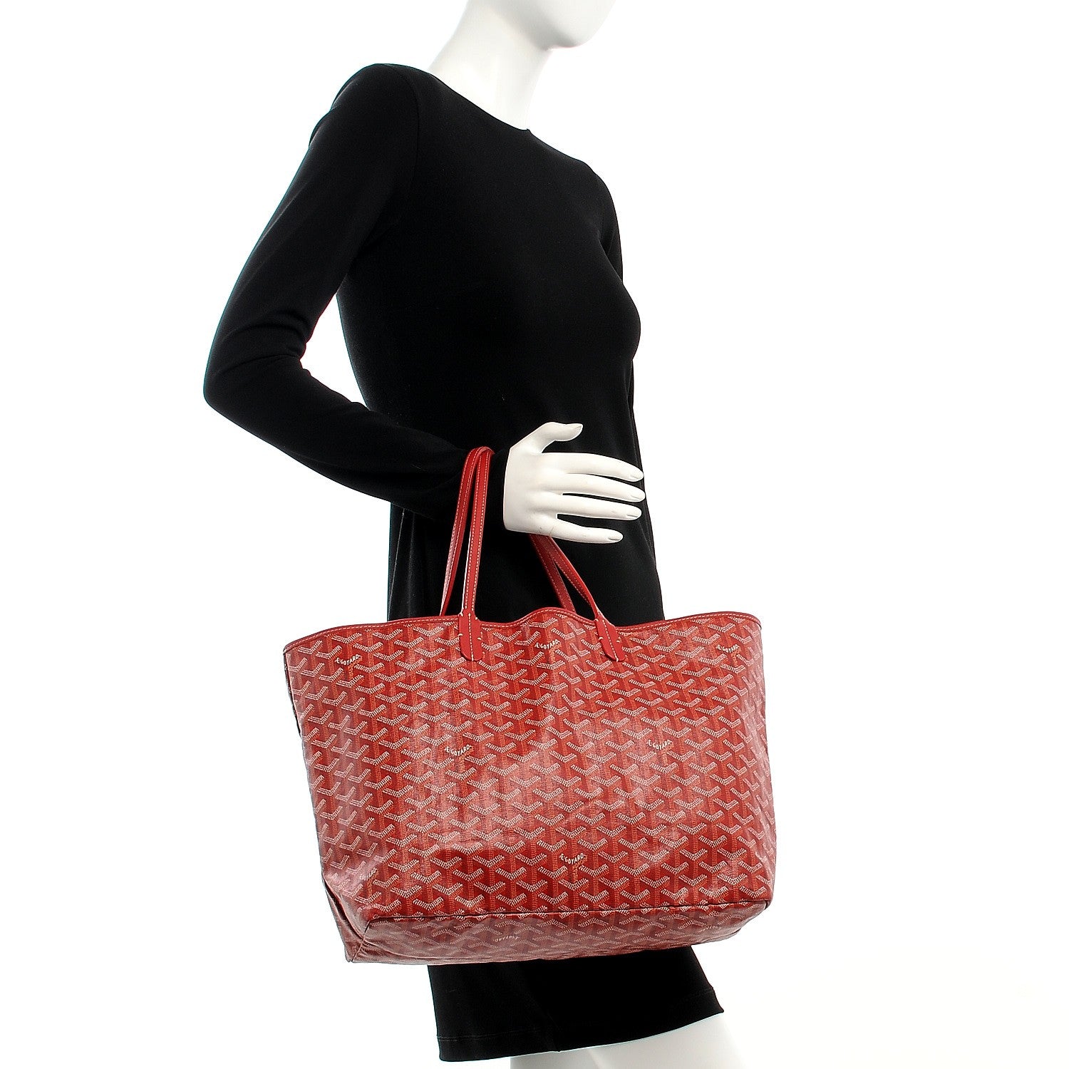 Goyard Goyardine Saint Louis PM Red 2 of 12